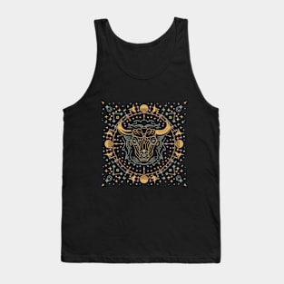 Taurus Astrology Star Sign Tank Top